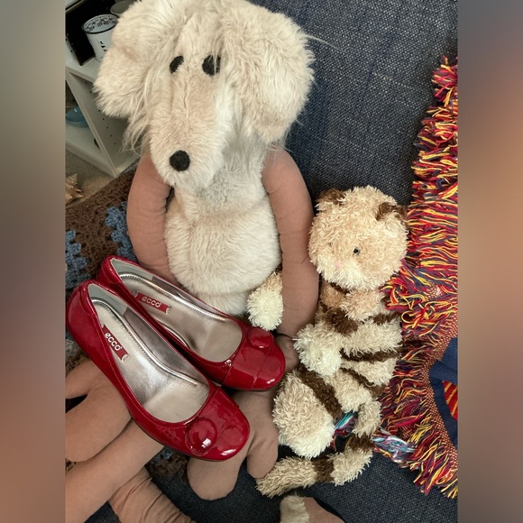 ECCO Classic women’s red patent pumps, size 39 - Picture 1 of 5